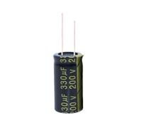 UYUUBNK 5pcs 200V330UF 200V 330UF 18 * 35 bassa ESR/impedenza alta frequenza alluminio condensatore elettrolitico 200V 330UF 18 * 35MM