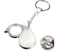 UYVPAER 1 Pezzi Lente D'Ingrandimento Portachiavi,Lente D'Ingrandimento Decorativa,Decorazione Leggendo Lente Di Ingrandimento,Lente D'Ingrandimento Appesa,Per Leggere Libri,Giornali,Lavoro O