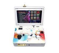 UYXOERA Console di gioco arcade, 9800 giochi, schermo HD da 10.1 pollici, lettori doppi, memoria 32GB, macchina retrò per videogiochi