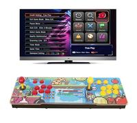 UYXOERA Console di gioco arcade retrò 26800 in 1, macchina per videogiochi 1280X720 per proiettore PC TV 4K 4 giocatori Gioco 3D, ricerca Salva Elimina funzione, elenco dei preferiti (9800