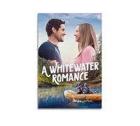 UYYRWEQRTR A Whitewater Romance - Poster estetico decorativo da parete, decorazione artistica da parete, stile vintage, per soggiorno, camera da letto, 50 x 75 cm, senza cornice