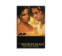 UYYRWEQRTR Poster decorativo da parete con il cavaliere sul tetto, stampa artistica da parete, stile vintage, per soggiorno, camera da letto, 40 x 60 cm, senza cornice