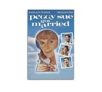 UYYRWEQRTR Poster del film Peggy Sue Got Married, decorazione artistica da parete, stile vintage, per soggiorno, camera da letto, 20 x 30 cm, senza cornice
