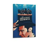 UYYRWEQRTR The Greatest Showman Movie - 3 poster estetici da parete, decorazione artistica da parete vintage, su tela, per soggiorno e camera da letto, 40 x 60 cm, con cornice