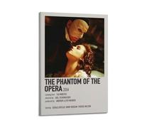 UYYRWEQRTR The Phantom of the Opera - Poster estetico da parete, decorazione artistica da parete vintage, su tela, per soggiorno e camera da letto, 40 x 60 cm, con cornice