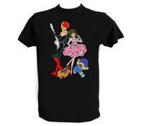 UZ Design Maglietta Kiss Me Licia Uomo Bambino Mirko Giuliano T Shirt Cartoni Animati Anni 80, Uomo - XL