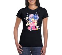 UZ Design T Shirt Creamy Donna Bambino Incantevole Maglietta Cartoni Animati Anni 80, Donna - L Plus