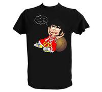 UZ Design T Shirt Gigi la Trottola Uomo Bambino Dash Kappei Maglietta Cartoni Animati Anni 80, Uomo-L