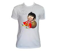 UZ Design T Shirt Gigi la Trottola Uomo Bambino Dash Kappei Maglietta Cartoni Animati Anni 80, Uomo-XL
