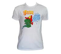 UZ Design T Shirt Grisù Uomo Bambino Draghetto Maglietta Cartoni Animati Anni 80, Uomo - 4XL