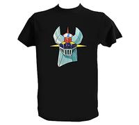 UZ Design T Shirt Mazinga Z Uomo Bambino Maglietta Cartoni Animati Anni 80 Anime Mazinger Robot, Uomo - L