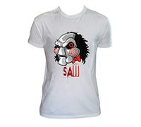 UZ Design T Shirt Saw Enigmista Uomo Bambino Make Your Choice Saw Legacy Maglietta Film Horror Cult, Bambino 9-11Anni