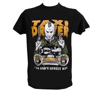UZ Design T Shirt Taxi Driver Uomo Bambino Robert De NIRO Maglietta Film Cult Scorsese, Uomo - M