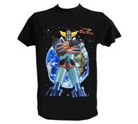 UZ Design T Shirt UFO Robot Uomo Bambino Anime Manga Maglietta Cartoni Animati Anni 80, Bambino 7-8 Anni