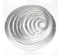 UZAMIRLEX Cuscinetto Rotante della Piattaforma Girevole, Cuscinetto a Sfere for Giradischi in Lega di Alluminio, Argento, Diverse Dimensioni(30Cm)
