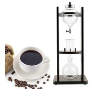 UZAMIRLEX Macchina da caffè con filtro freddo, macchina da caffè Cold Brew, macchina da caffè a goccia, torre contagocce, macchina da caffè freddo, macchina da caffè freddo, 10-12 tazze, macchina da