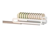 UZAMIRLEX Organizer per Piatti da Cucina, Cassetto scolapiatti Bianco di Varie Dimensioni(Bowl Racks)