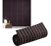 UZAMIRLEX Piastrelle per soffitto autoadesive, Pannelli autoadesivi in Schiuma Effetto Legno for pareti e soffitti, Marrone 0,6X(3-30) m(Brown/C,0.6x24m/2x79ft)