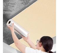 UZAMIRLEX Piastrelle per soffitto autoadesive, Pannelli for controsoffitti in Schiuma XPE, Staccabili e Adesivi, for soffitti in Cemento e Popcorn, Multicolore, 0,5 m x 3-20 m(Yellow,5m/16.4ft)