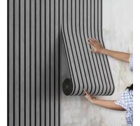 UZAMIRLEX Piastrelle per soffitto autoadesive, Piastrelle autoadesive in Schiuma Impermeabile for soffitti e pareti, Multicolore, Diverse Dimensioni(Grey,0.6x3.0 m/2x10ft)