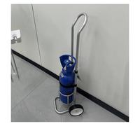 UZAMIRLEX Rack per bombole di Ossigeno, Carrello portabombole in Alluminio 2L-20L(12.5cm (4 9/10in))