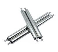 UZAMIRLEX Rullo trasportatore, Confezione da 4 rulli trasportatori in Acciaio Inossidabile, Diverse Misure, for Tosaerba Fai da Te e Costruzioni(25 * 300mm)