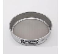 UZAMIRLEX Setaccio a Maglia fine, 1pc Setaccio da Laboratorio Industriale 4-30 Mesh 6-0.075mm Apertura Lab Setaccio di Prova Standard Acciaio Inossidabile 150mm Diam(7 Mesh)