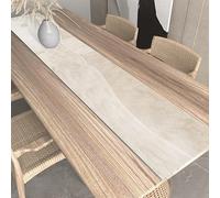 UZAMIRLEX Tovaglia in Pelle, Tovagliette Impermeabili in PVC e Similpelle Multicolore, Diverse Misure(E,33 * 90cm)