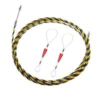 UZAMIRLEX Tracciatore di Cavi elettrici, Infilacavo da 6 mm, estrattore a Spinta for Cavi da 5/10/15/20/25/30/50 m, utensile da Costruzione for Estrazione in Esecuzione, Dispositivo guidacavi(30M)