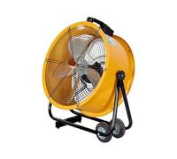 UZAMIRLEX Ventilatore da Pavimento Industriale in Metallo con Ruote
