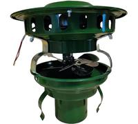 UZAMIRLEX Ventilatore per Camino, estrattore di Fumo ventilatori da Tetto Ventilatore a tiraggio indotto da Tetto aspirapolvere da Camino 100W1