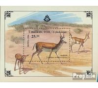 Uzbekistan Block 11 (Completa Edizione) MNH ** MNH 1996 Paarhufer (Francobolli per i Collezionisti) Altri mammiferi (Scimmie/Dinosauri/Elefanti...)