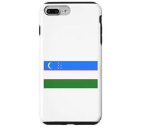 Uzbekistan Uzbekistan Bandiera nazionale dell'Indipendenza Triband Custodia per iPhone 7 Plus/8 Plus