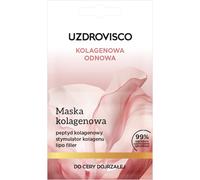 Uzdrovisco Maschera al Collagene Ringiovanimento al Collagene, 2x5ml