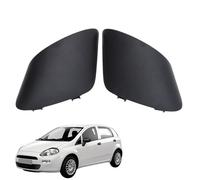 UZEXYA 1 Set Calottina Copriviti Mostrina Tappo Specchietto Lato Guida Compatibile, Per Fiat Grande Punto, Oem 735596884 7355393885.