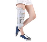 UZIAH Immobilizzatore per Ginocchio, Adatto per Dormire, Tutore per Gamba Intera, Stecca per Ginocchio Dritta, Supporto per Ginocchio Post-Operatorio E Recupero Chirurgico,L