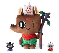 UZKWYKYC Cult of the Lamb Plush, Peluche di Agnello Possessed, Carini Giocattoli da Peluche, Peluche per Bambini Carini, Morbidi Cuscini di Peluche, Bel Regalo，Decorazione Domestica