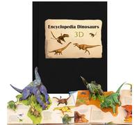 UZKWYKYC Enciclopedia Dei Dinosauri, Encyclopedia Prehistorica Dinosaurs, Un'Esperienza Visiva Immersiva, Illustrata, Apprendimento interattivo, Adatto A Appassionati Di Tutte Le Età