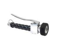 UZMAN Doccetta professionale Gastro (nero) con staffa di bloccaggio da 1/2", in acciaio inox, per doccetta a gas