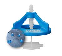 Uzman Sistema di livellamento delle piastrelle, larghezza delle fughe da 1 a 3 mm, cunei per una perfetta immagine delle fughe (1 mm - 200 linguette + 100 cappe)