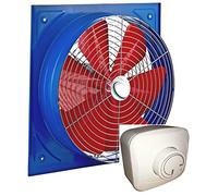 Uzman SMK600 - Ventilatore da parete con regolatore di velocità, ventole assiali da parete