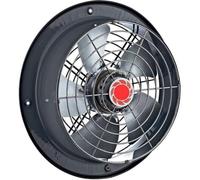 Uzman Ventola assiale industriale, RAF200 fino a RAF350 selezionabile, 765 m³/h fino a 3700 m³/h, ventilatore assiale, ventilatore da finestra, ventilatore da parete 230 V (RAF350)