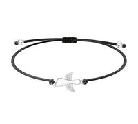 Uzndq 2 bracciali con angelo custode, in argento, per cresima, battesimo, comunione, regalo per donne e ragazze (giallo, nero)