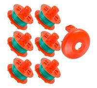 uzoyfoda Bobina di filo per decespugliatore Gardena 5367-20, 4,2 m, 2 mm, per decespugliatore Gardena Turbo SmallCut 2402 2404 con copertura per bobina 05329-20 (6 bobine + 1 coperchio)