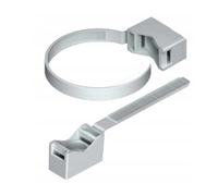UZP 32-65 - Morsetto a cinghia grigio (confezione da 20 pezzi)