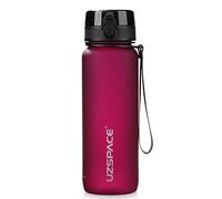 UZSPACE Bottiglia Acqua con Filtro Infusore di Frutta, Borraccia Aperta con un Clic e Prova di erdite per bambini, 500 ml / 800 ml / 1000 ml, Borraccia in Tritan senza BPA per scuola e outdoor