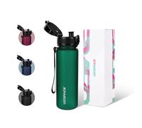 UZSPACE Bottiglia Acqua con Filtro Infusore di Frutta, Borraccia Aperta con un Clic e Prova di erdite per bambini, 500 ml / 800 ml / 1000 ml, Borraccia in Tritan senza BPA per scuola e outdoor