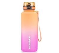 UZSPACE Bottiglia Acqua con Filtro Infusore di Frutta, Borraccia Aperta con Un Clic e Prova di erdite per Bambini, 500 ml / 800 ml / 1000 ml, Borraccia in Tritan Senza BPA per Scuola e Outdoor