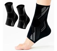 UZSUZZ 1 paio di cavigliere a compressione per uomini e donne, calzini per fascite plantare, traspiranti, antiscivolo, supporto per caviglia, per distorsioni alla caviglia, sollievo dal dolore da