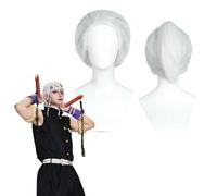 Uzui Tengen Cosplay Anime Parrucca Cosplay - Festa di Halloween Mostra di fumetti di Natale e convenzioni di anime